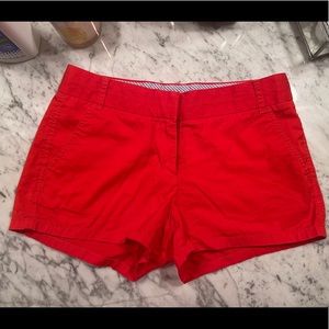 Red ❤️ JCrew Chino Shorts